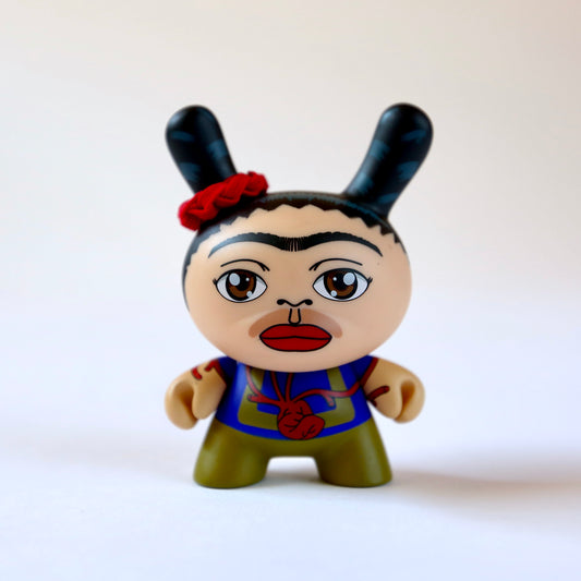 "Frida" (1/25) 3in Dunny by Dani Bravo x Kidrobot