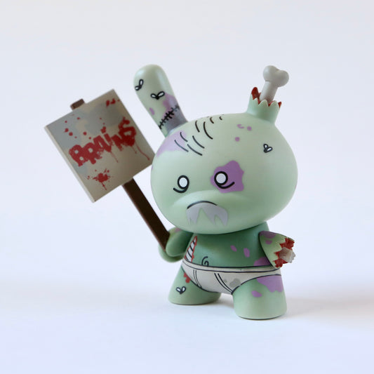 "Zombie (Green)" (2/20) 3in Dunny by Huck Gee x Kidrobot