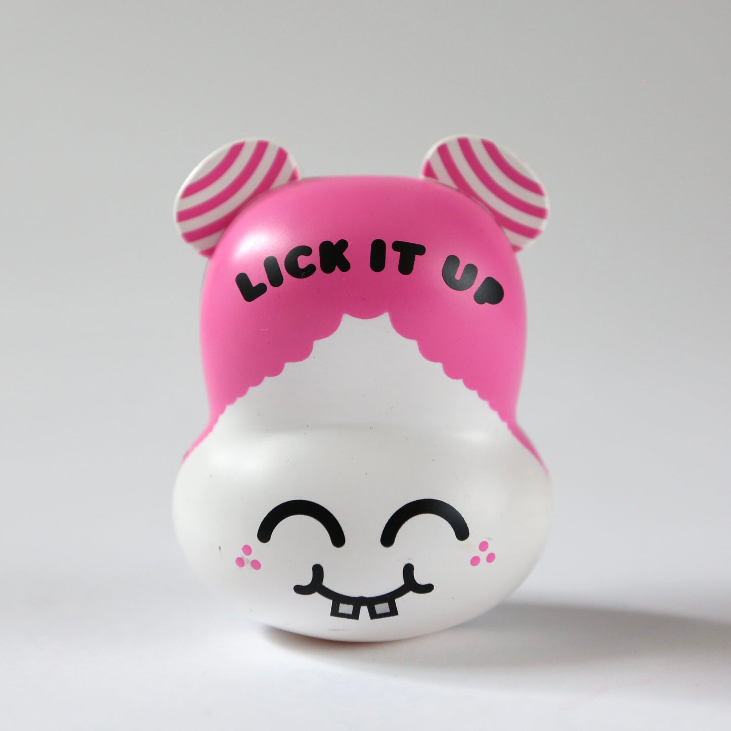 "Lick it Up" Pink + Silver OMI Series 1 by Buff Monster x Munkey King